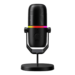 Microfone Haylou GX1 RGB para Gravação de Streaming - Preto