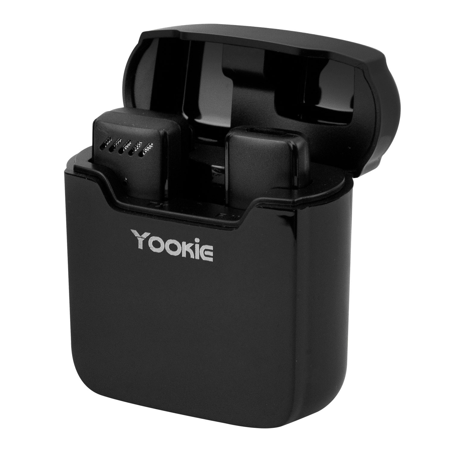 Microfone Sem Fio para Smartphone Yookie YM03 Lightning - Preto