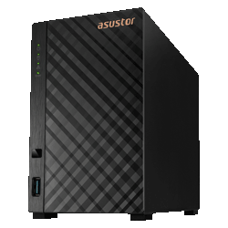 Servidor Nas Storage Asustor AS1102T Drivestor2 Baia QC1.4GHZ / 1GB