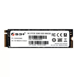 HD SSD S3+ 960GB NVME M.2 200MB/S - S3SSDD960