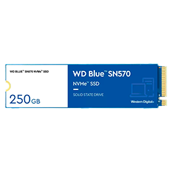 HD SSD Western Digital Blue 250GB / M.2 / GEN3 NVME - (WDS250G3B0C)