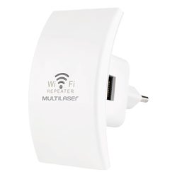 Repetidor Multilaser RE055 / 300Mbps / Bivolt / Wifi - Branco