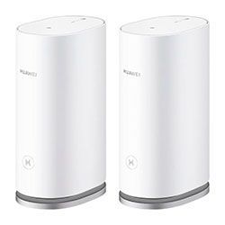 Roteador Huawei WS8100 2 Pack 2.4Ghz / 5Ghz / Wifi 6 Plus Mesh Dual Band / 3000 Mbps - Branco