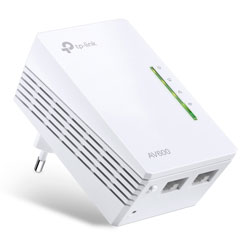 Extensor de Alcance TP-Link Powerline TL-WPA4220 WiFi AV600 300Mbps - Branco