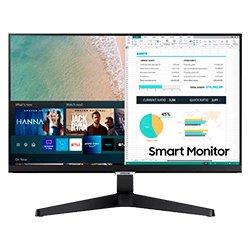 Monitor 24" Samsung LS24AM506NLXZP Smart / Full HD / WIFI / HDMI