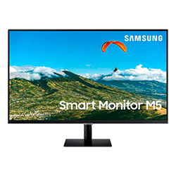 Monitor Smart Samsung 27" Full HD/ 2x HDMI - LS27AM500NLXZP