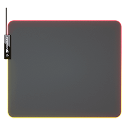 Mousepad Gamer Cougar Neon/ RGB/ 4mm - Preto