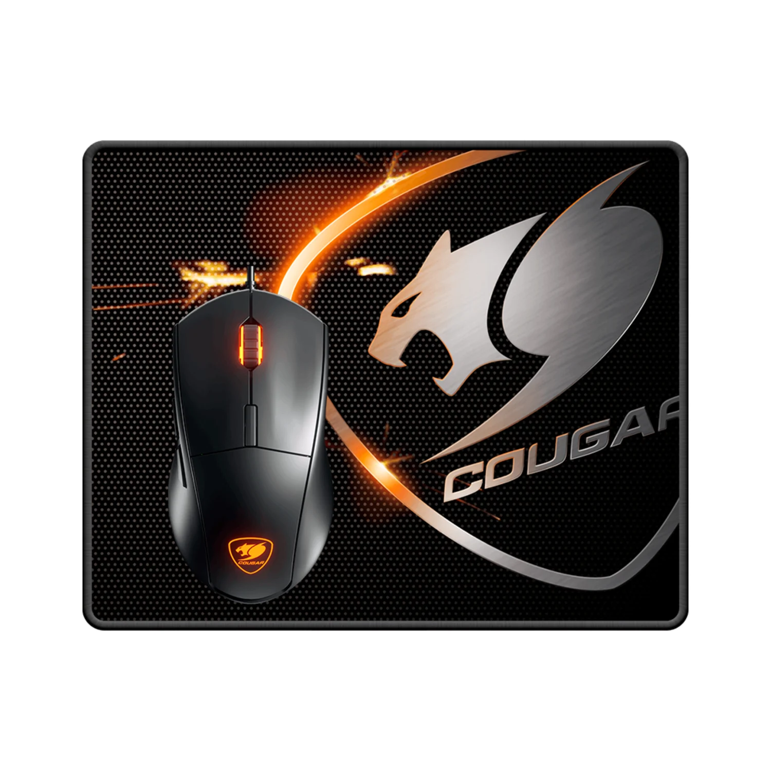 Kit Cougar Mouse Minos XC USB 4000DPI + Mousepad Speed XC - Preto