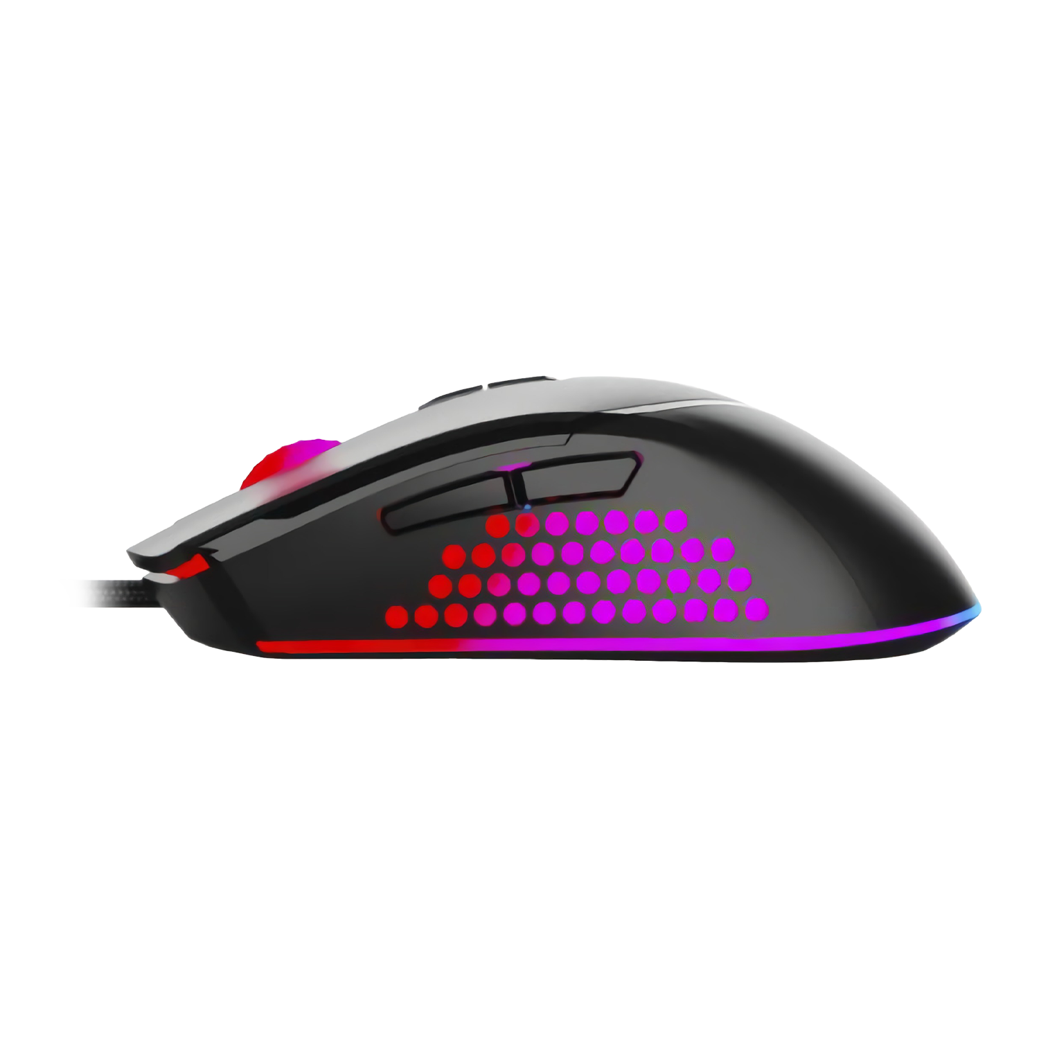 Mouse Gamer A-GM09 RGB / 7000 DPI - Preto