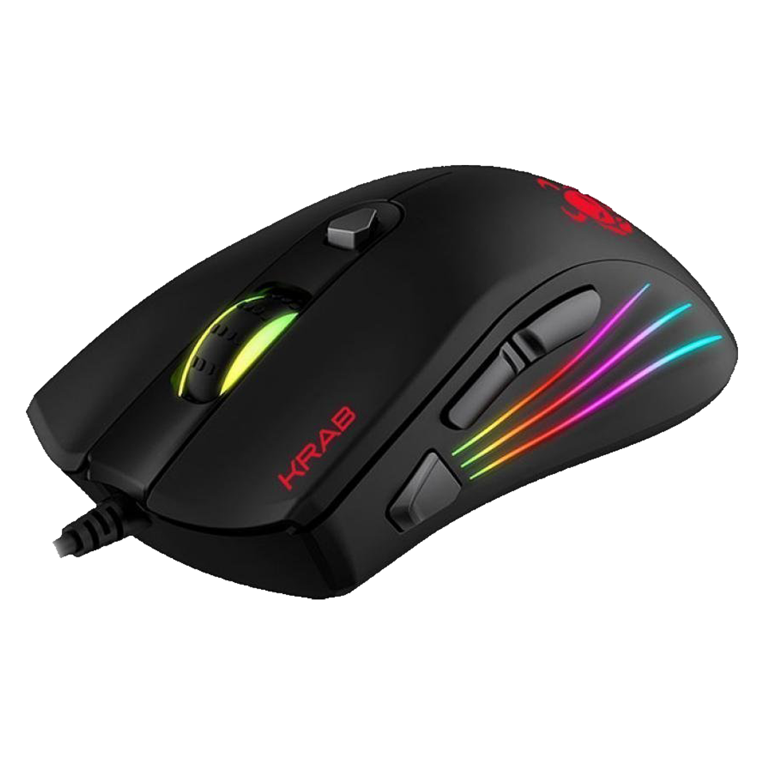 Mouse Gamer Krab Specter KBGMR20 RGB / 10000DPI / Bluetooth / USB - Preto