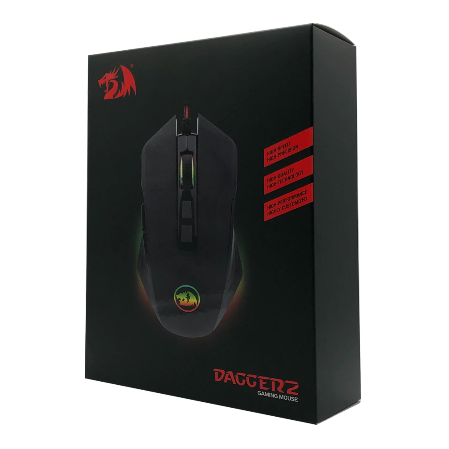 Mouse Gamer Redragon Dagger 2 - Preto (M715RGB-1)