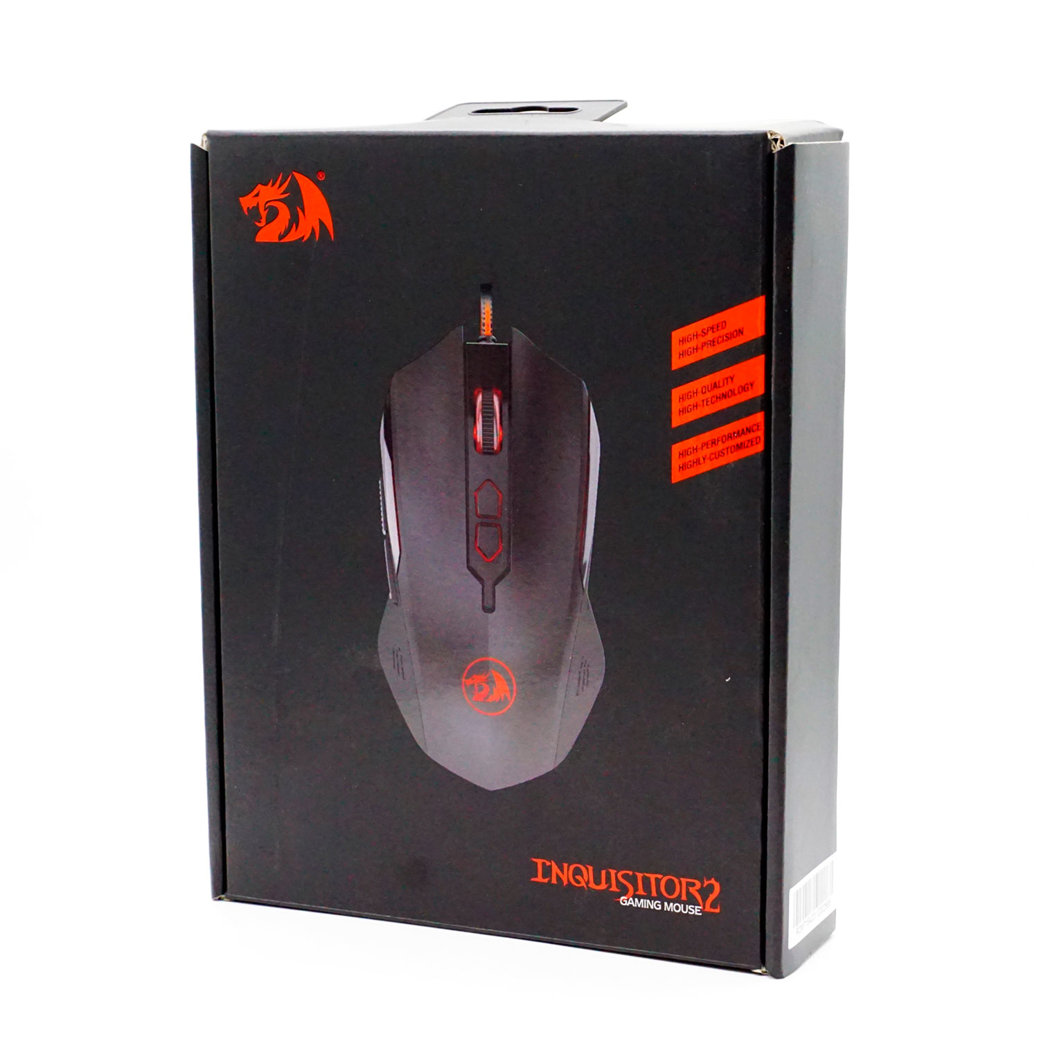 Mouse Gamer Redragon Inquisitor 2 RGB M716A / 7200 DPI - Preto