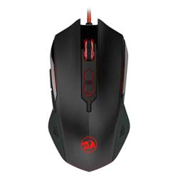 Mouse Gamer Redragon Inquisitor 2 RGB M716A 7200 DPI USB LED - Preto (Caixa Danificada)