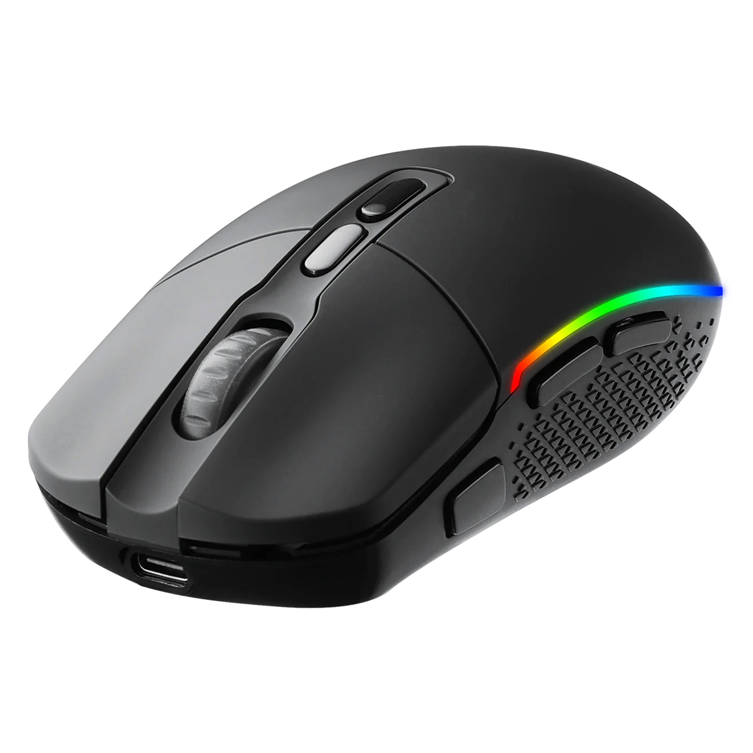 Mouse Gamer Redragon Invader Pro M719-RGB-PRO Sem Fio - Preto