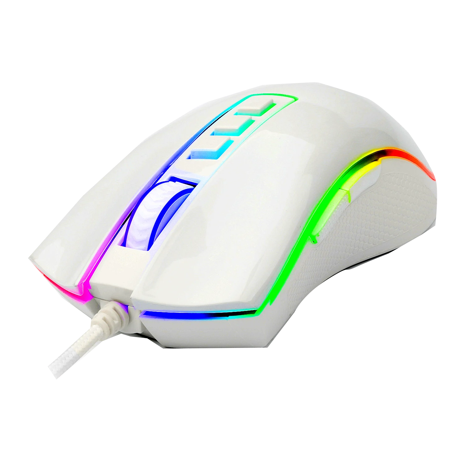 Mouse Gamer Redragon M711W Cobra / 10000 DPI - Branco