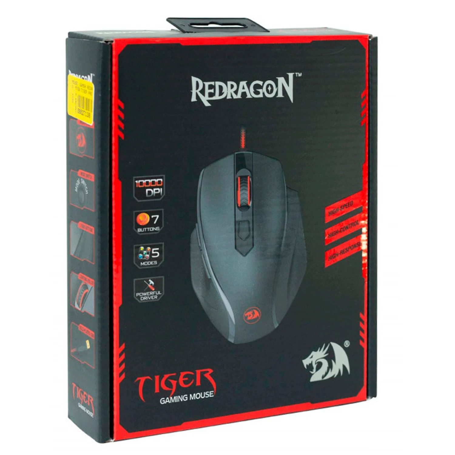 Mouse Gamer Redragon Tiger 2 M709-1 / 3200 DPI / USB - Preto