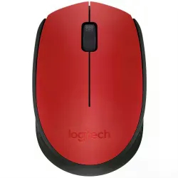 Mouse Logitech M-170 1000 DPI Sem Fio - Vermelho