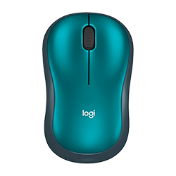 Mouse Logitech M185 910-003636 1000 DPI Sem Fio - Azul