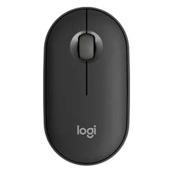 Mouse Logitech Pebble 2 M350S 910-007049 4000 DPI Sem Fio - Grafite