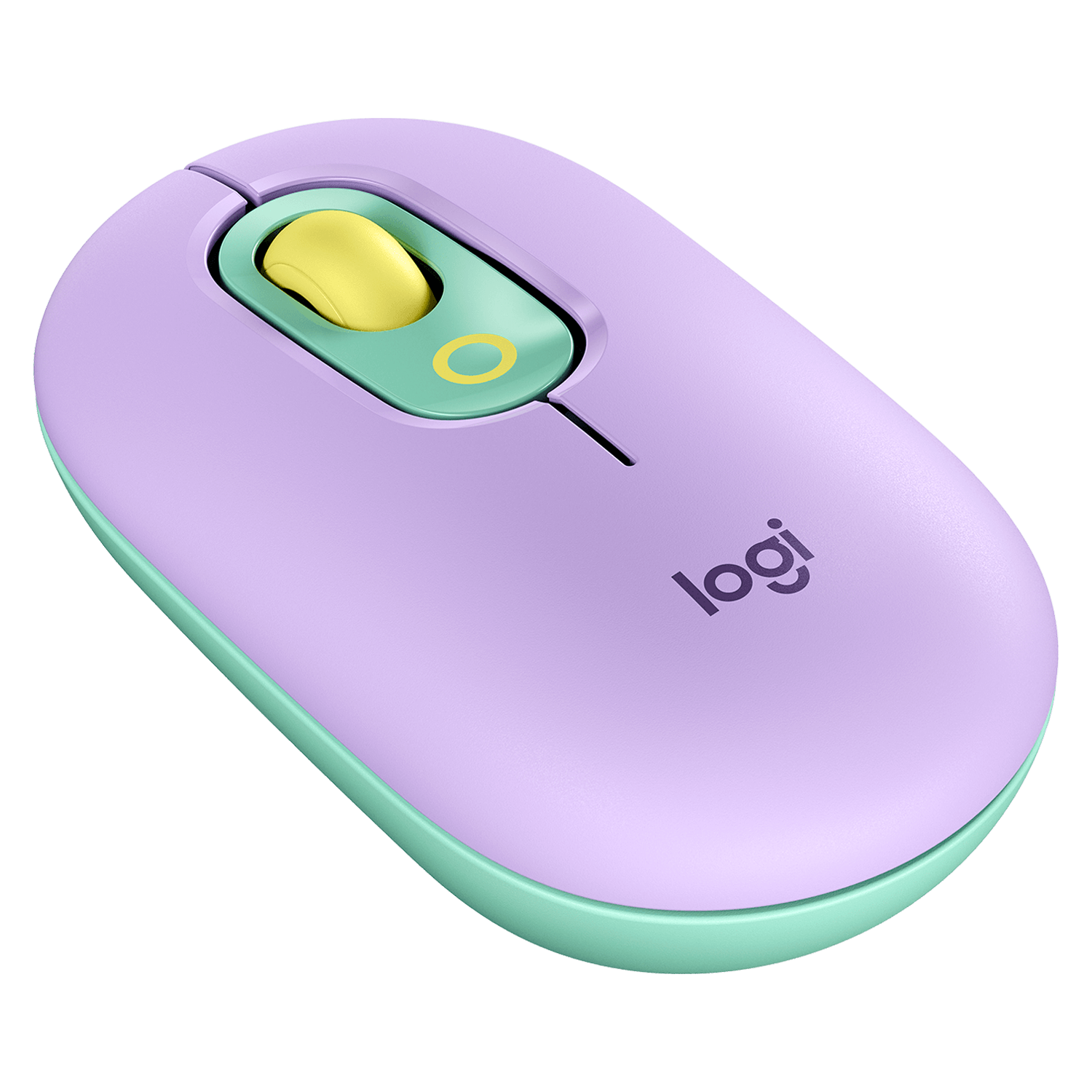 Mouse Logitech Pop Emoji Wireless - Lilás (910-006550)
