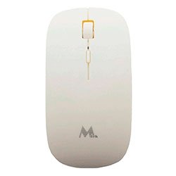 Mouse MTEK MW-4W350W / Sem Fio / Nano USB - Branco