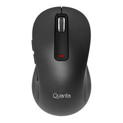 Mouse Quanta QTMOI40 sem Fio 1600 DPI - Preto
