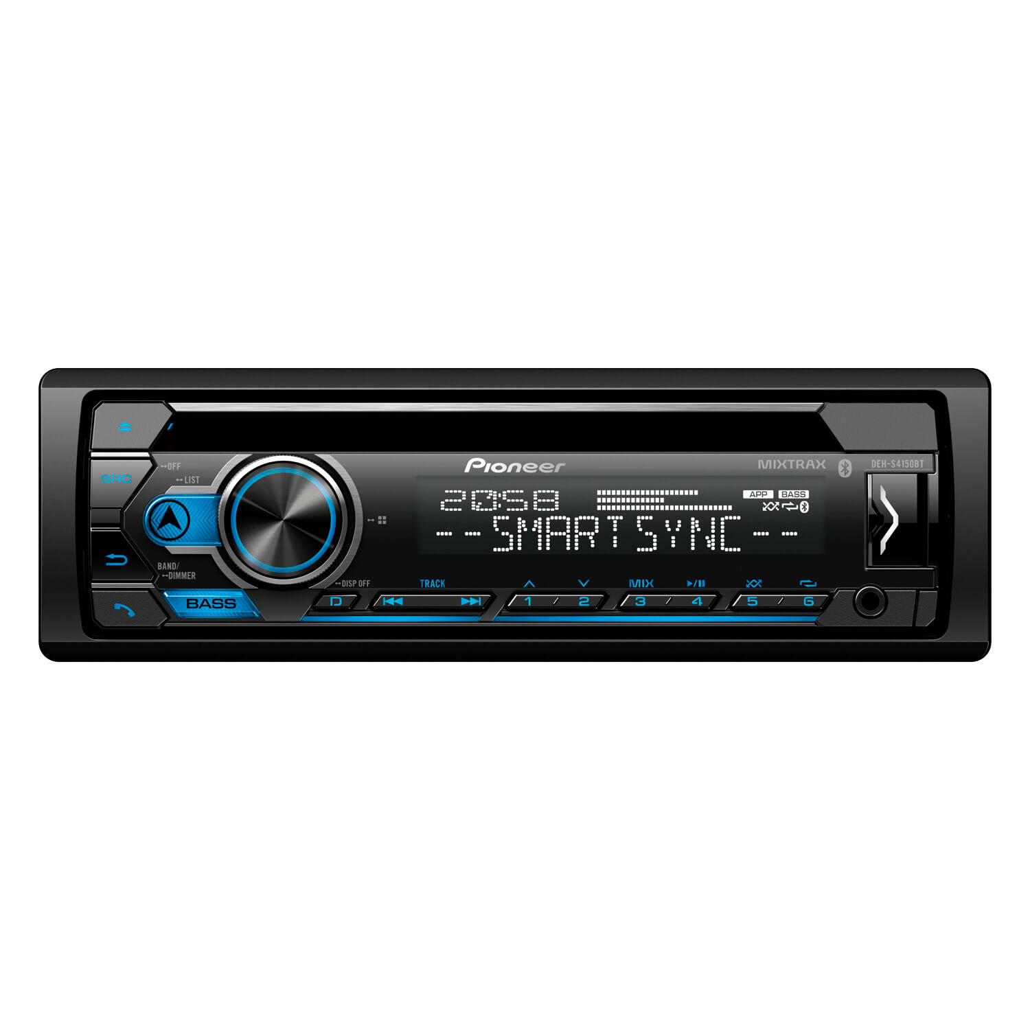 Toca Radio Pioner DEH-4150 USB / MP3 / Bluetooth - Preto (Caixa Danificada)
