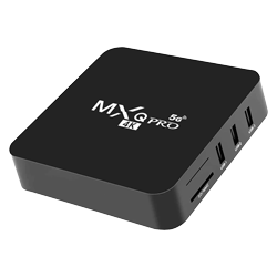 Receptor MXQ PRO 4K / 5G / 64GB / 8GB RAM - Preto
