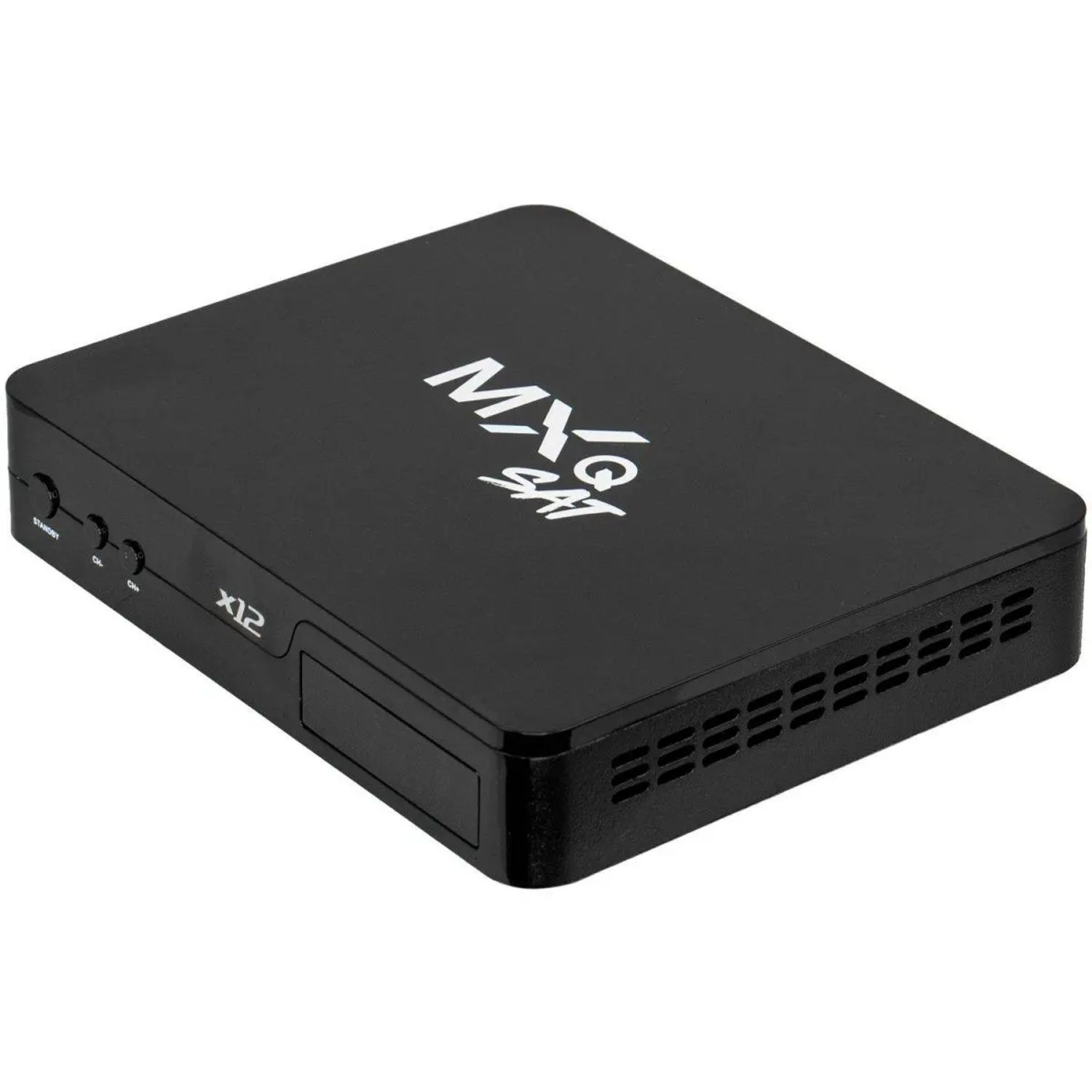 Receptor MXQ Sat X12/ 16GB/ 2GB RAM/ IKS/ SKS/ IPTV - Preto