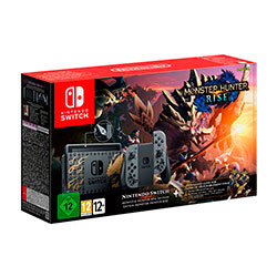 Console Nintendo Switch 32GB Monster Hunter Rise - Cinza (HAD-S-KGALG)