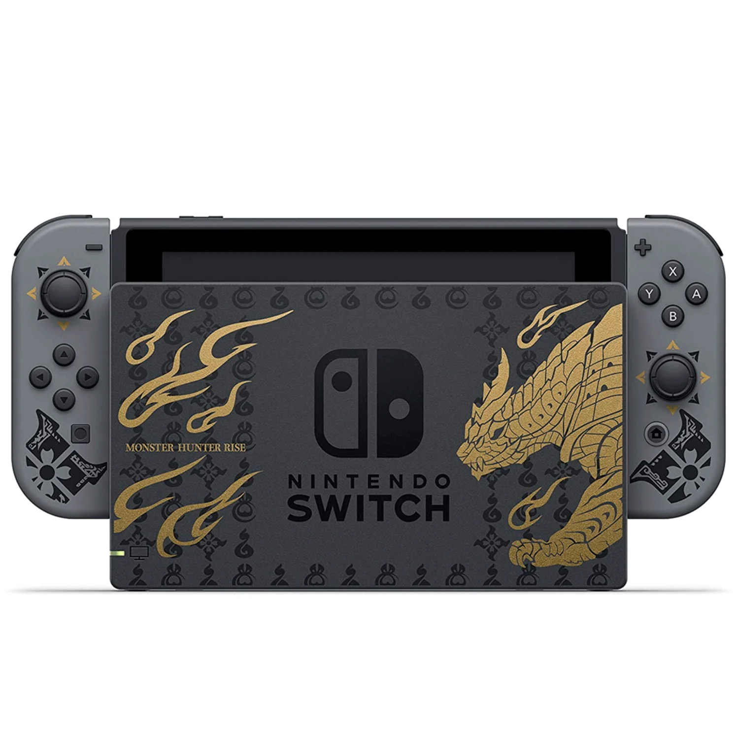 Console Nintendo Switch Monster Hunter Rise 32GB Japão - Cinza (HAD-S-KGALG)