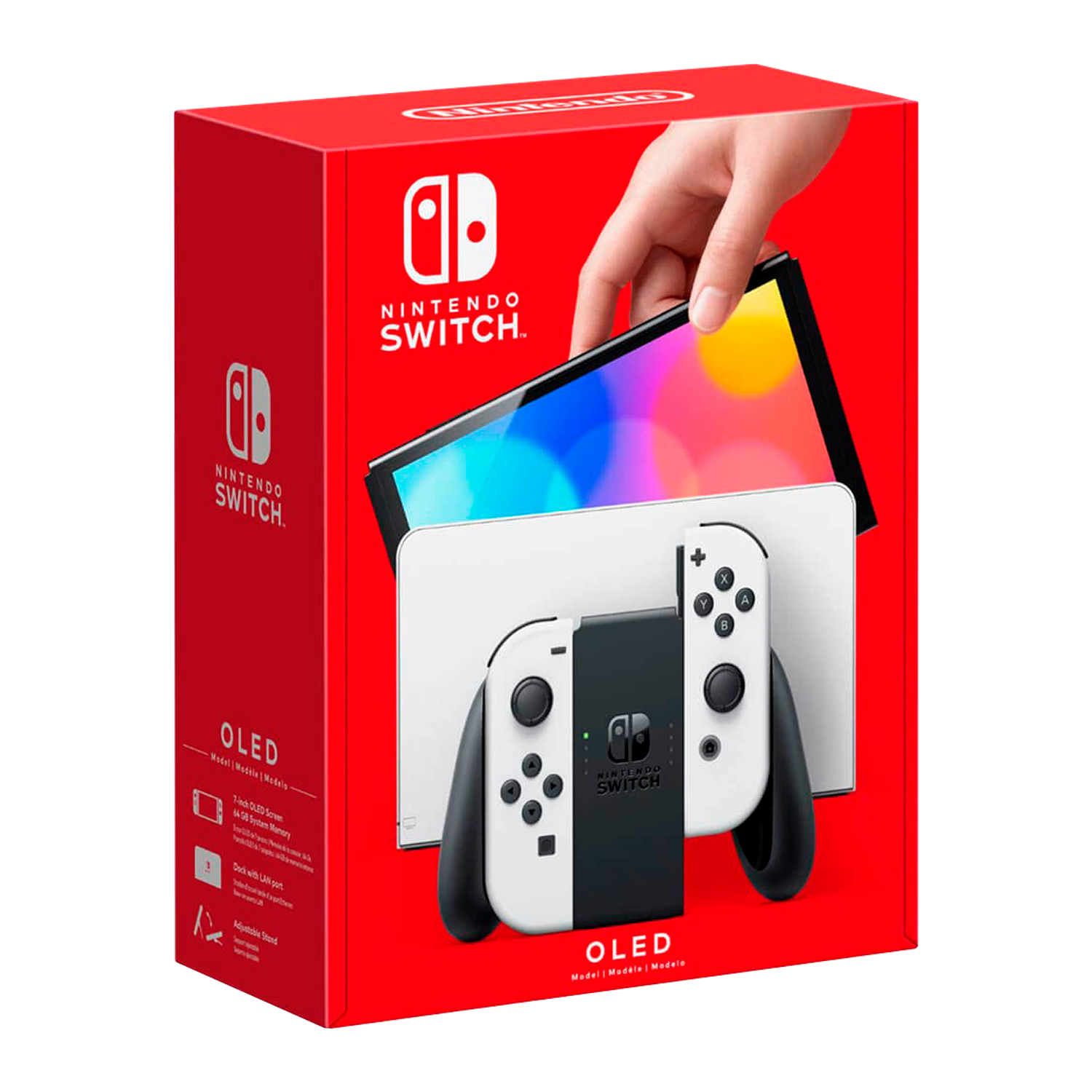 Console Nintendo Switch OLED 64GB Japão - Branco (HEG-S-KAAAA)