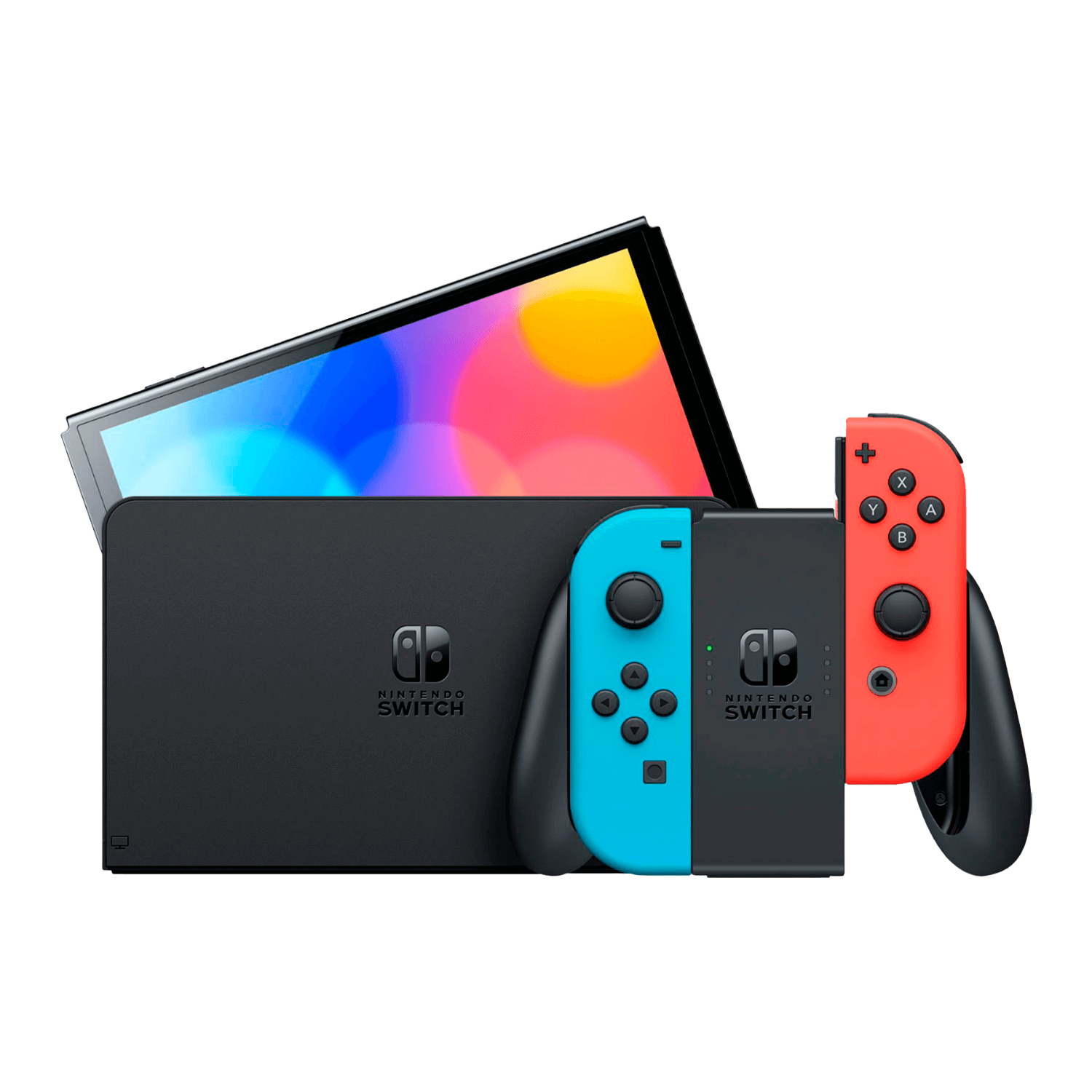 Console Nintendo Switch OLED 64GB Japão- Neon (HEG-S-KABAA) no 