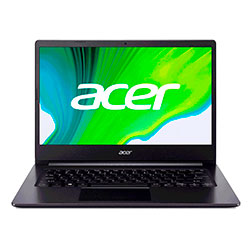 Notebook Acer A314-22-A21D / AMD Athlon 3020E / 4GB / 128GB SSD / Tela 14" Full HD - Preto 

