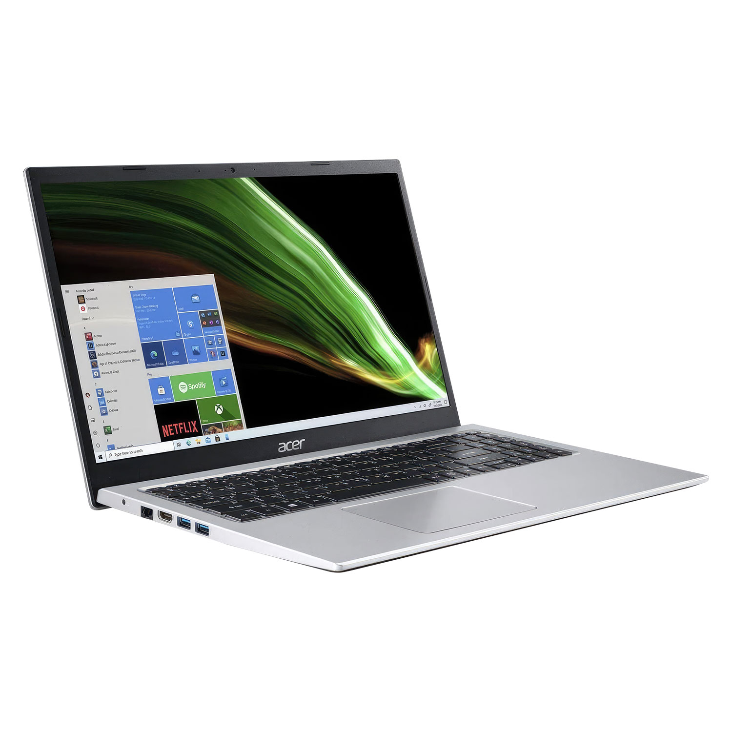 Notebook Acer Aspire 3 A315-58-350L 15.6" Intel Core i3-1115G4 256GB 8GB RAM - Plata

