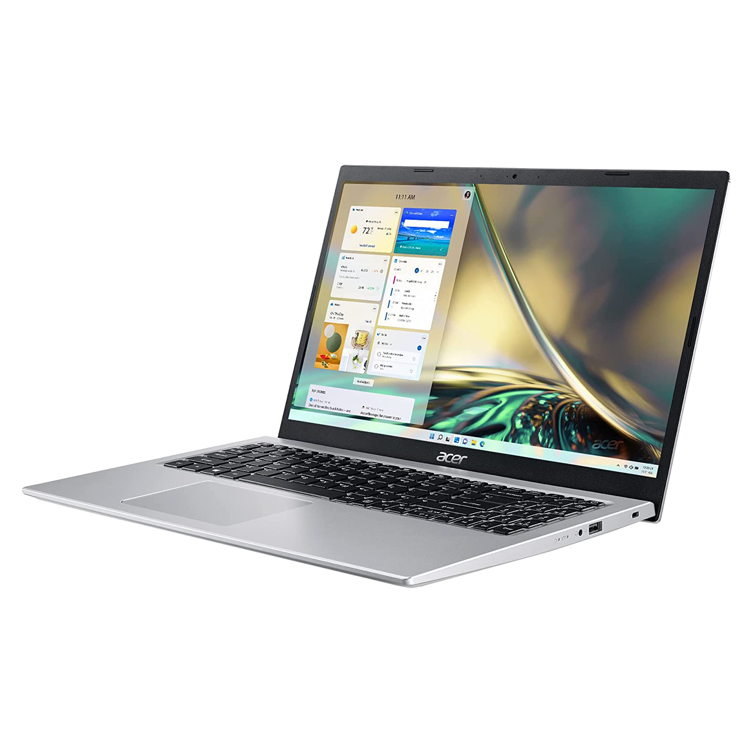 Notebook Acer Aspire 5 A515-56-32DK 15.6" Intel Core i3-1115G4 128GB SSD 4GB RAM - Prata 
