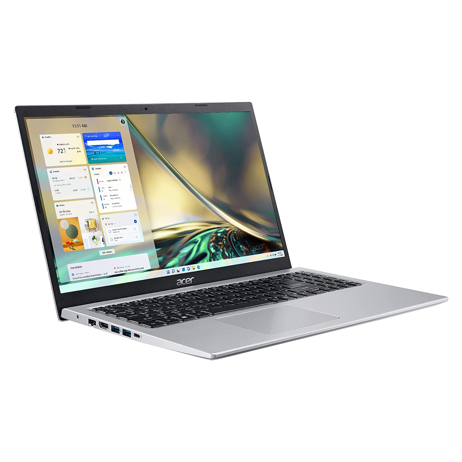 Notebook Acer Aspire 5 A515-56-32DK 15.6" Intel Core i3-1115G4 128GB SSD 4GB RAM - Prata 
