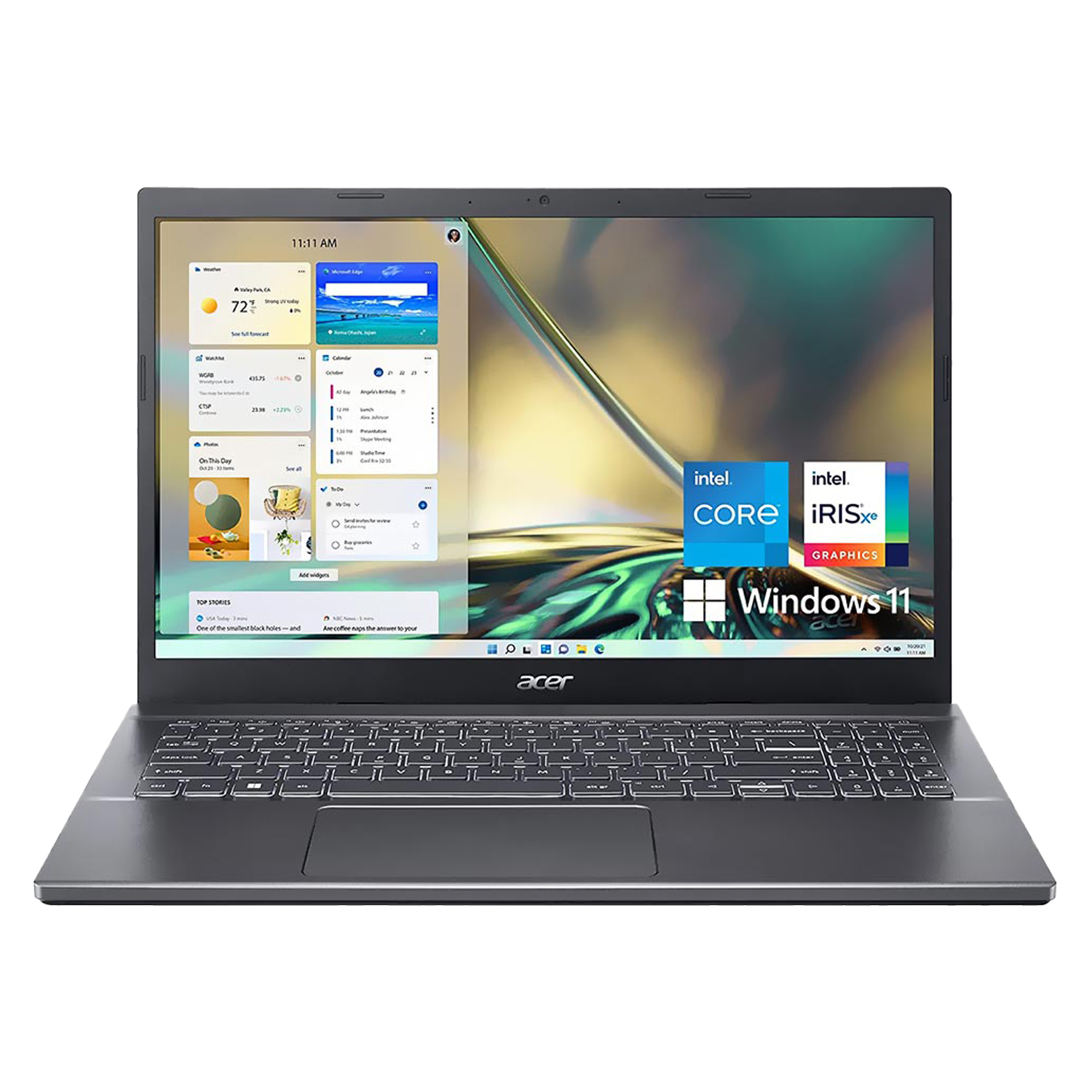 Notebook Acer Aspire 5 A515-57T-77EC 15.6" Intel Core I7-1255U 512GB SSD 16GB RAM - Cinza