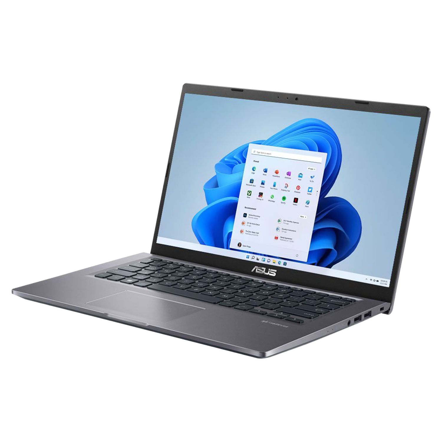 Notebook Asus Vivobook F415EA-AS31 14" Intel Core i3-1115G4 128GB SSD 4GB RAM - Cinza 
