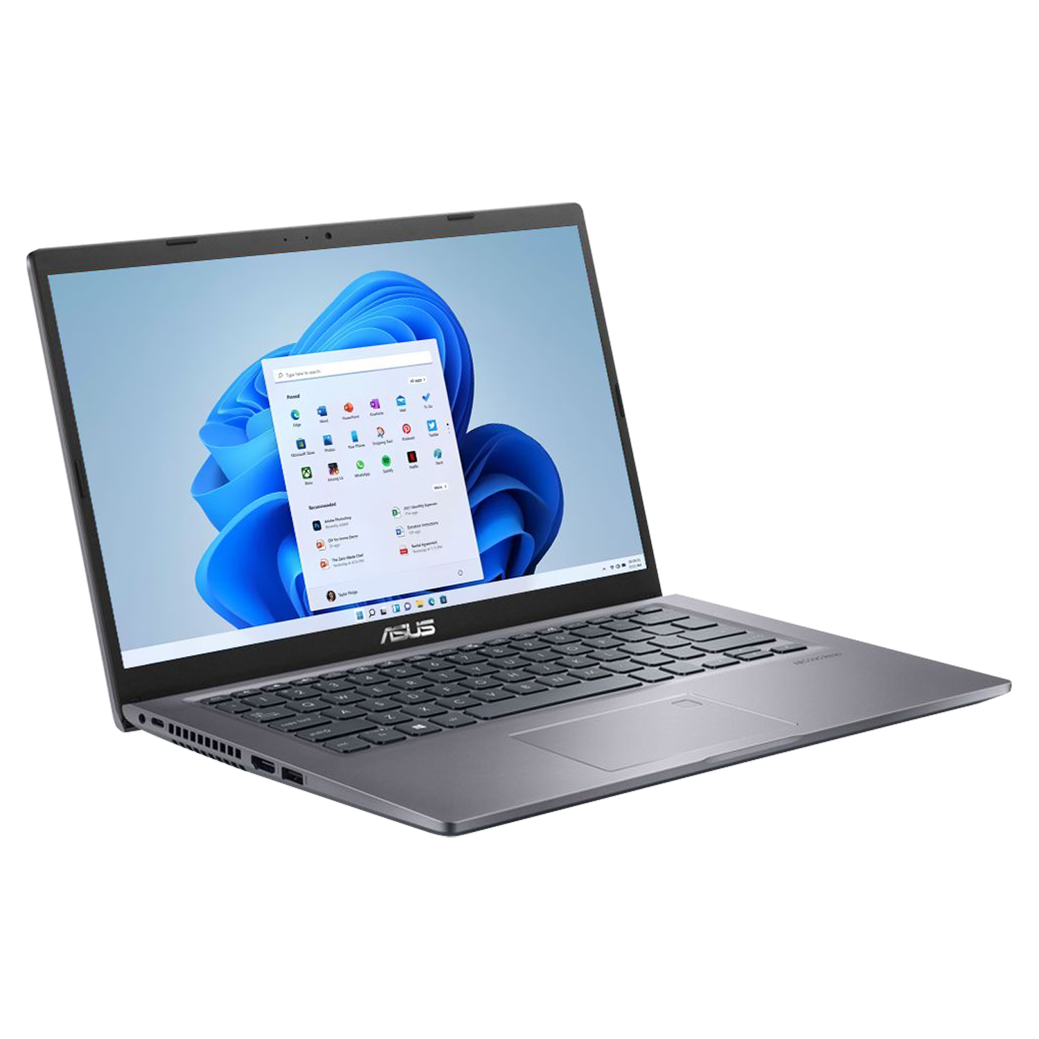 Notebook Asus Vivobook F415EA-AS31 14" Intel Core i3-1115G4 128GB SSD 4GB RAM - Cinza 
