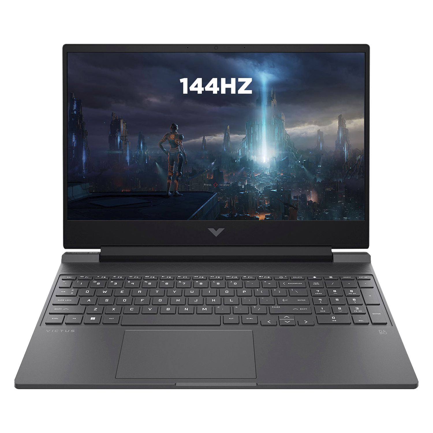 Notebook Gamer HP Victus 15-FA0032DX 15.6" Intel Core 12650H 512GB SSD 16GB RAM NVIDIA GeForce RTX 3050 TI 4GB - Preto