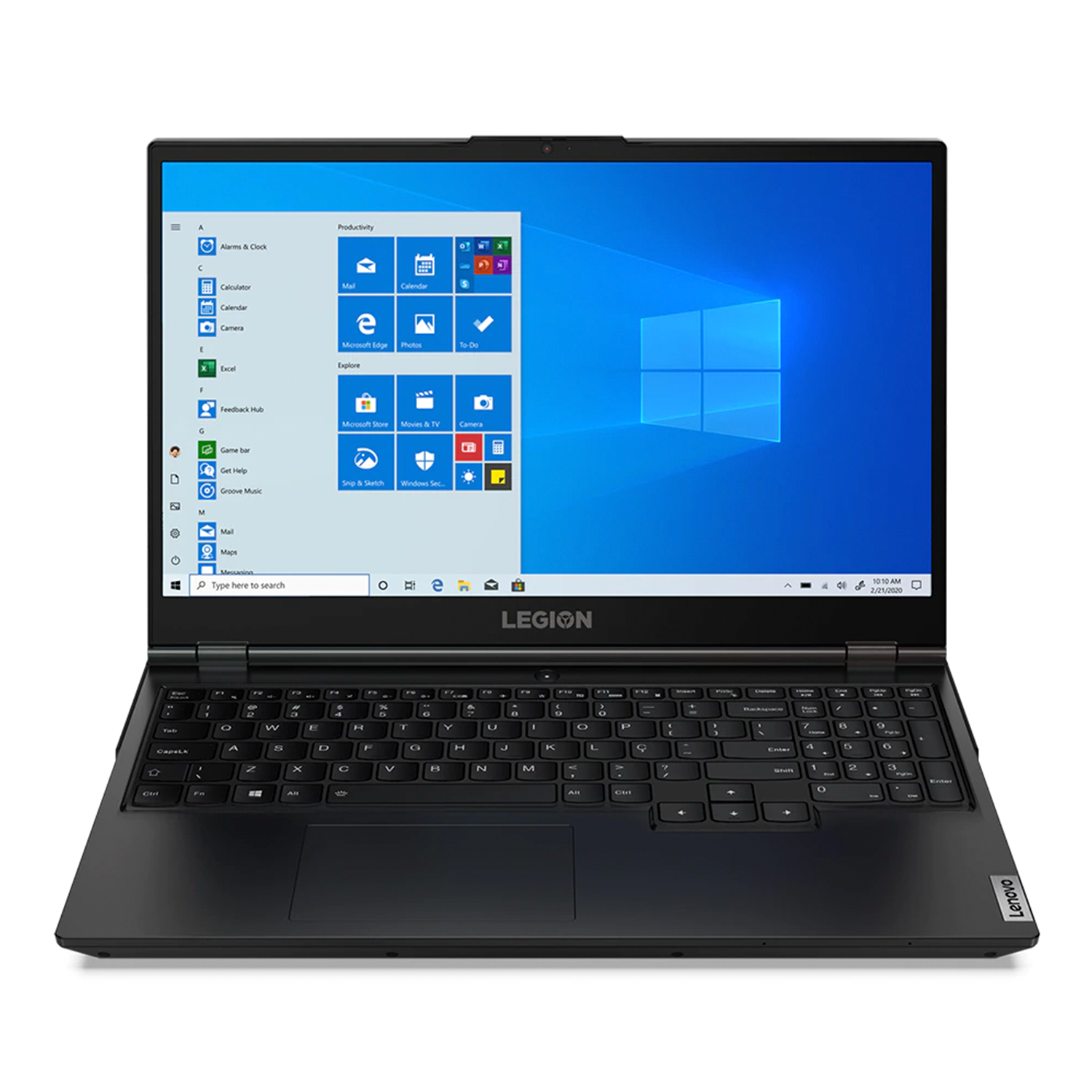 Notebook Gamer Lenovo Legion 15IMH05 I7-10750H 8GB / 512GB SSD / Tela 15.6" FHD / GTX1650 4GB
