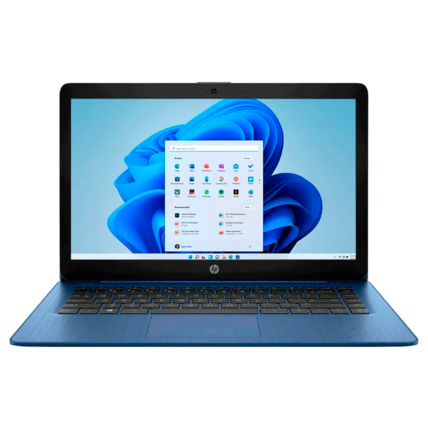 Notebook HP 14-AX100LA 14" Intel Celeron N4020 64GB EMMC 4GB RAM - Azul