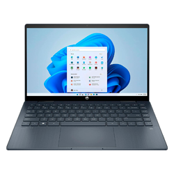 Notebook HP 14-EK0013DX 2 em 1 I3-1215U 8GB / 256GB SSD / Tela 14" FHD / Windows 11 / Touch - Azul