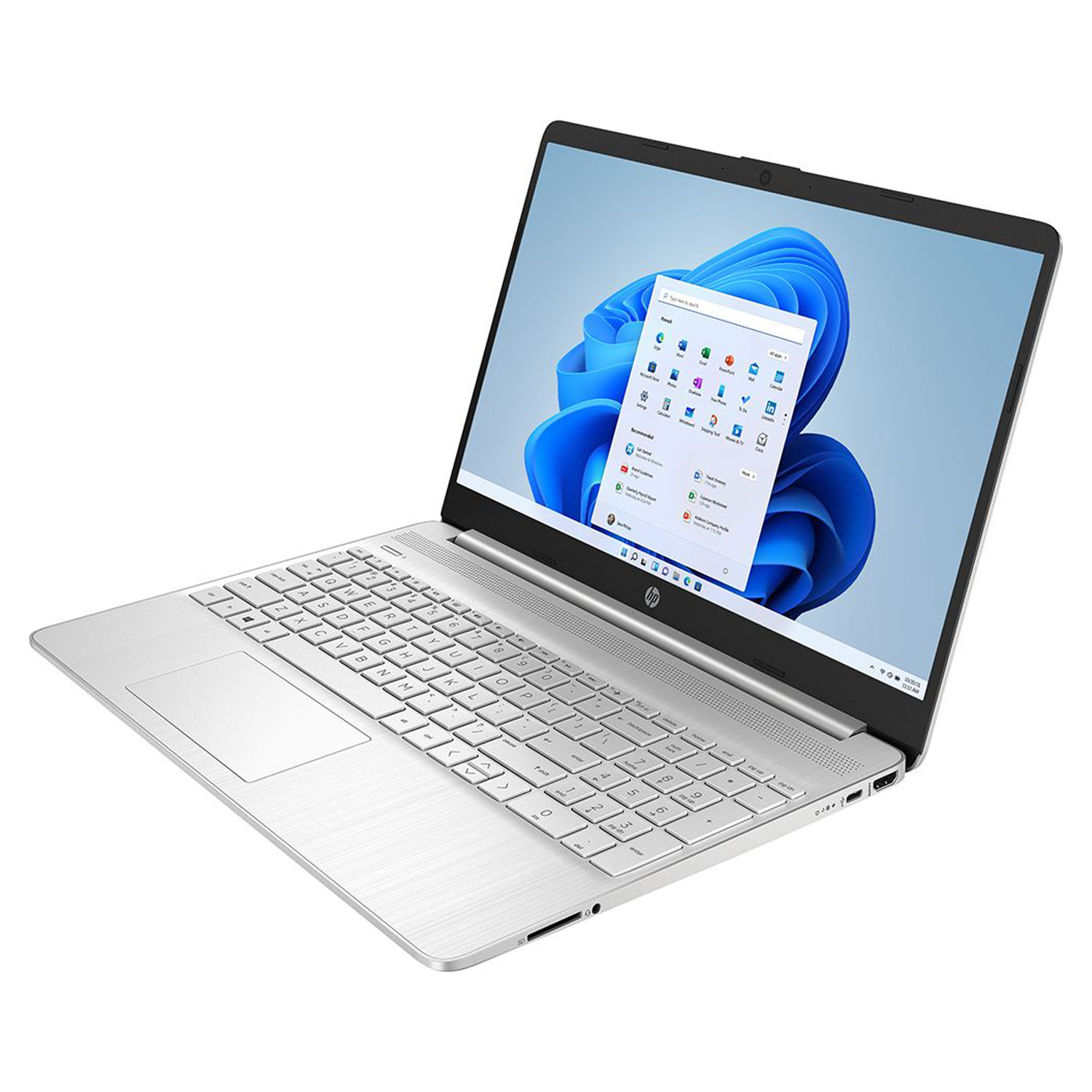 Notebook HP 15-DY2073DX 15.6" Intel Core i7-1165G7 512GB RAM 16GB RAM - Prata