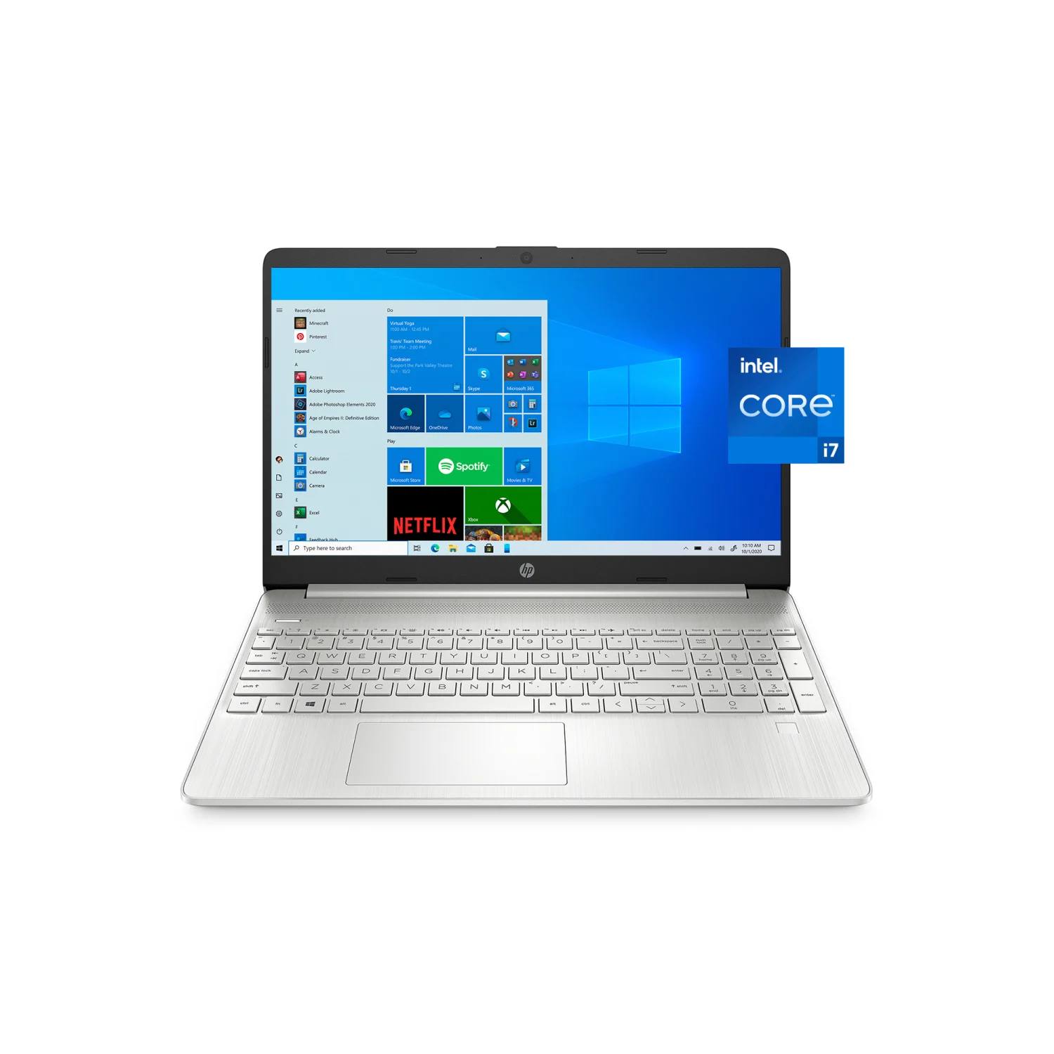 Notebook HP 15-DY2172WM 15.6" Intel Core I7-1165G7 512GB SSD 8GB RAM - Prata