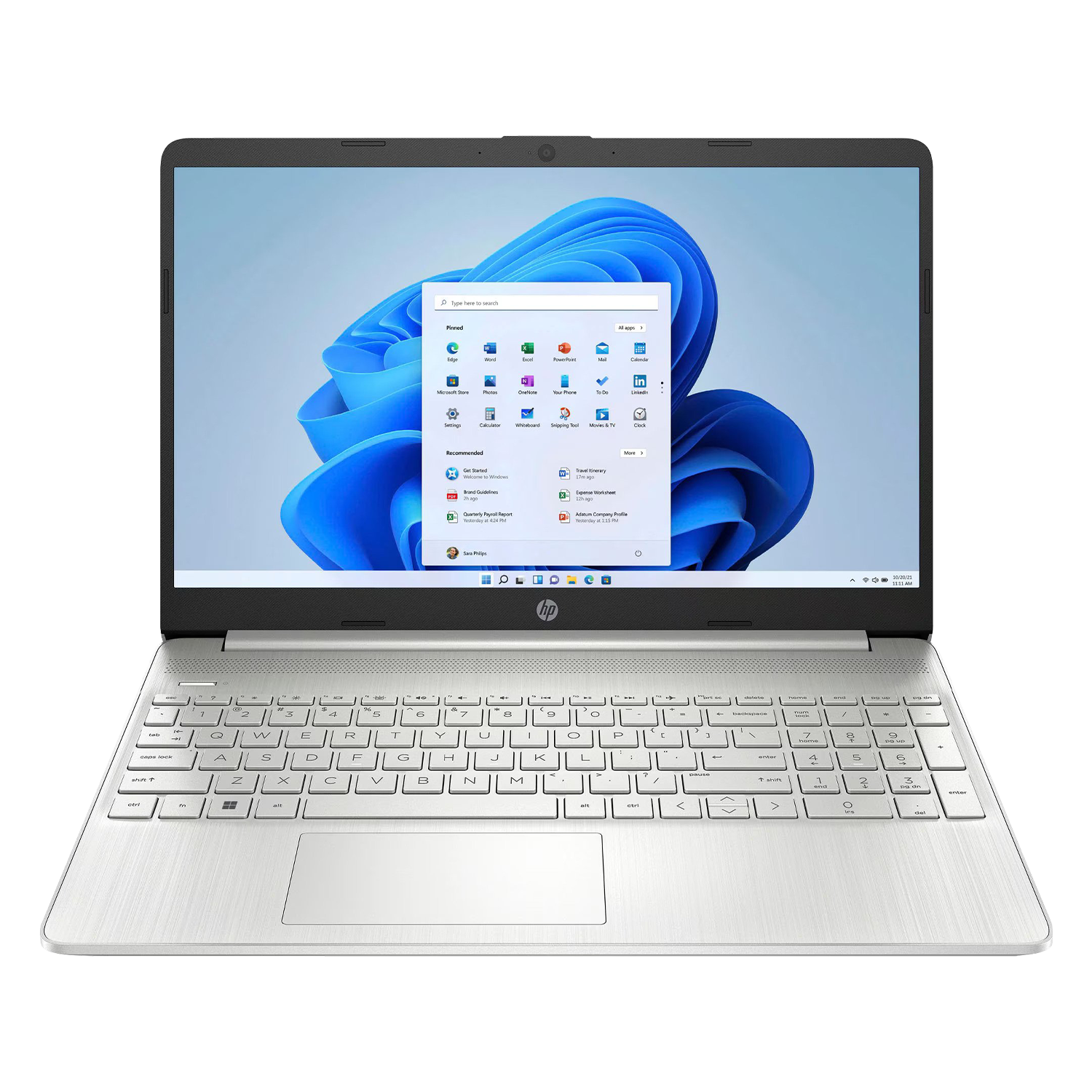 Notebook HP 15-DY2703DX 15.6" Intel Core I5-1135G7 512GB RAM 8GB RAM - Prata