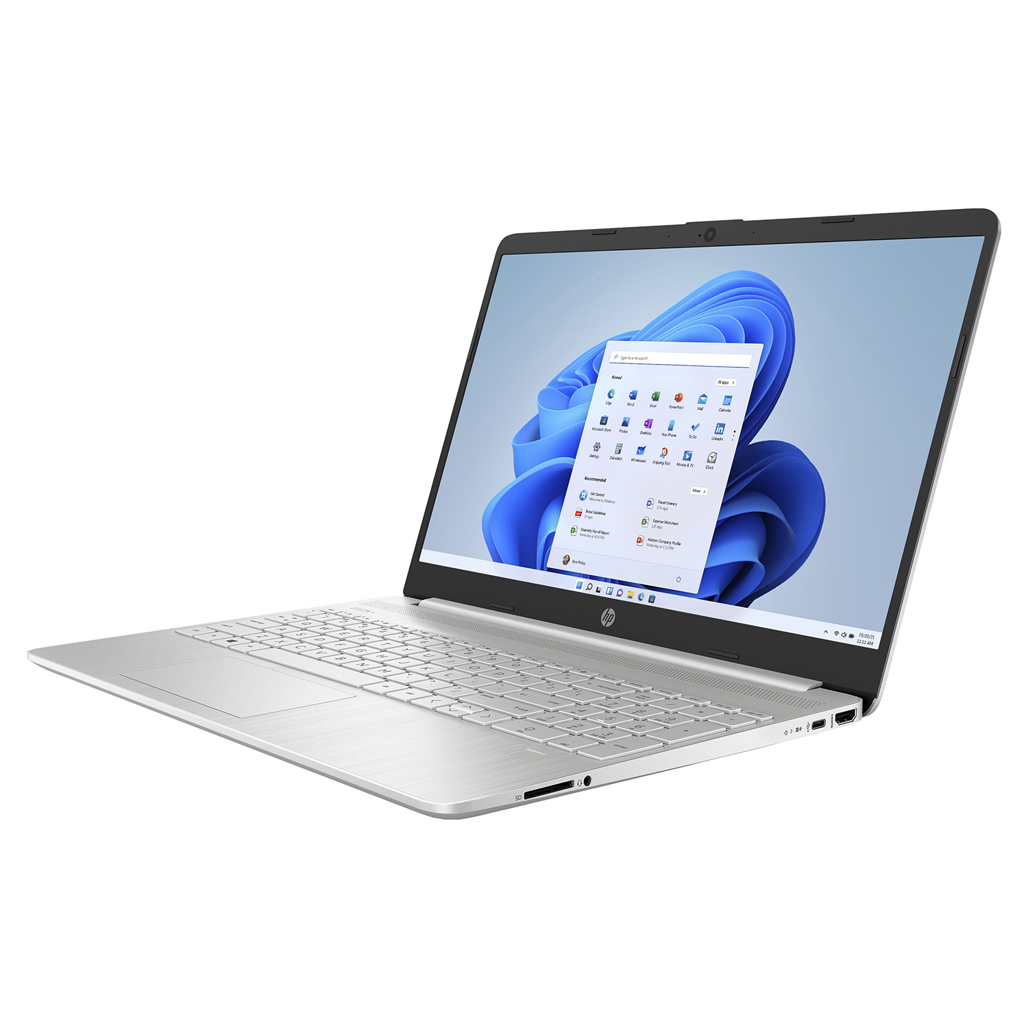 Notebook HP 15-DY4013DX 15.6" Intel Core I5-1155G7 256GB SSD 12GB RAM - Prata