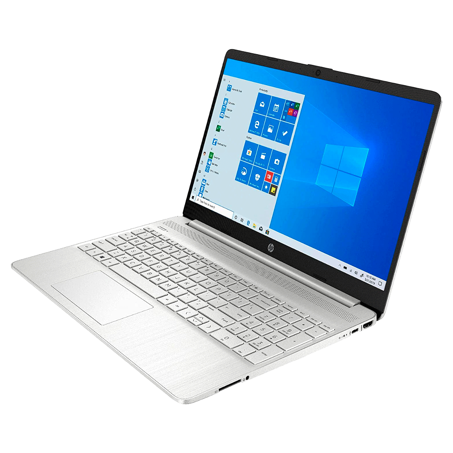 Notebook HP 15-EF1041NR 15.6" AMD Ryzen 3 3250U 256GB SSD 4GB RAM - Prata