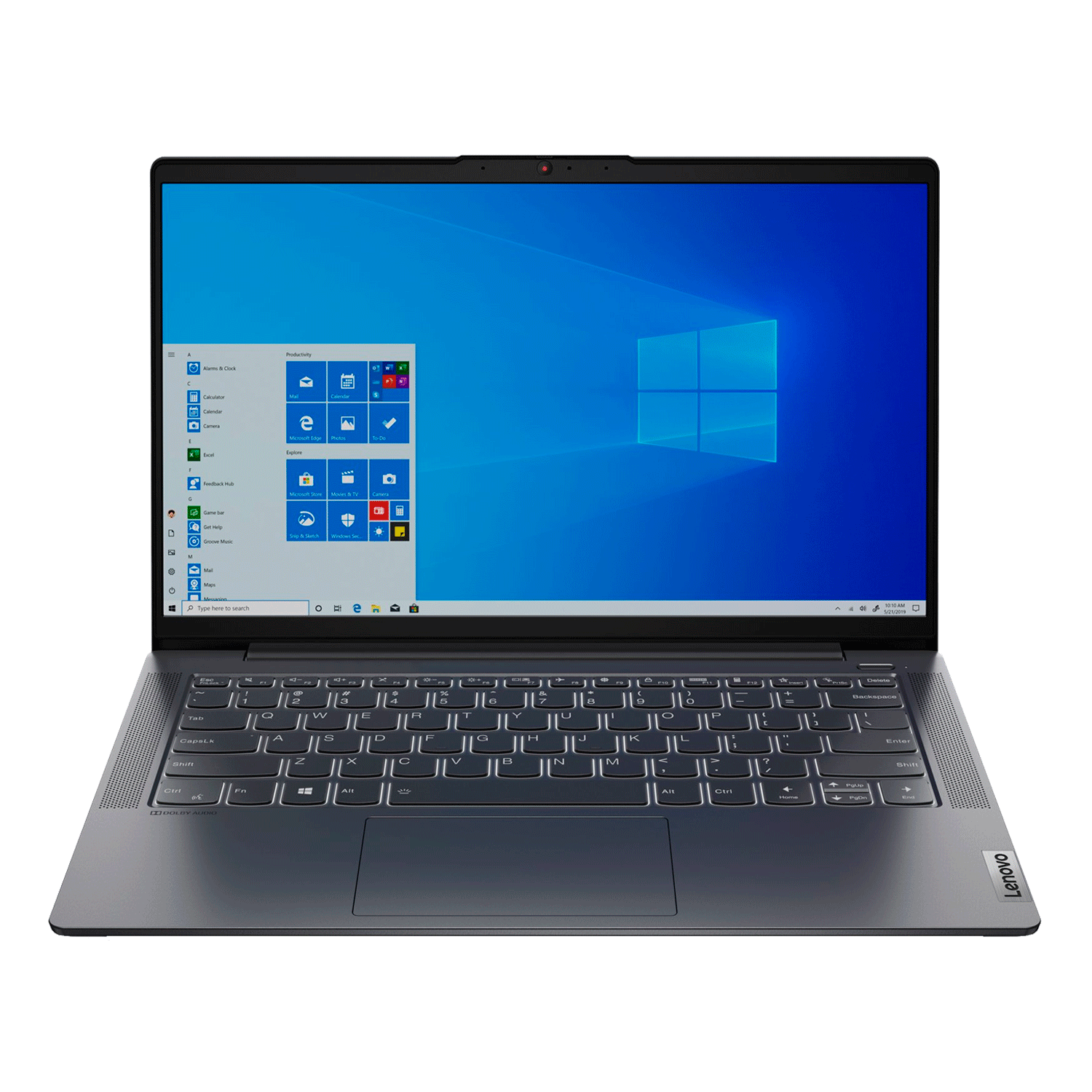 Notebook Lenovo Ideapad 5 82FE00UGUS 14" Intel Core i7-1165G7 512GB SSD 8GB RAM - Cinza